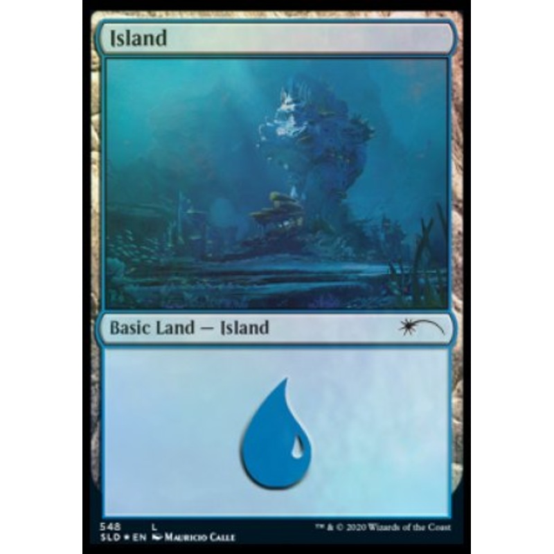 Island (Under the Sea) (548) [Secret Lair Drop Promos]