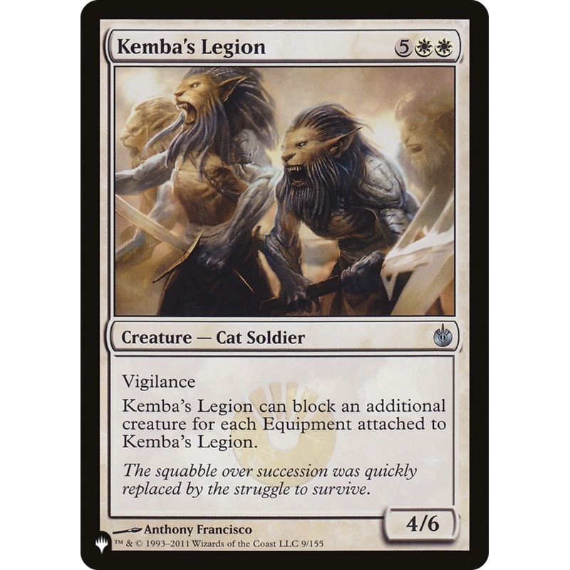 Kemba's Legion [The List]