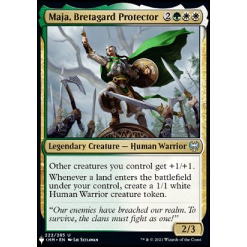 Maja, Bretagard Protector [The List]