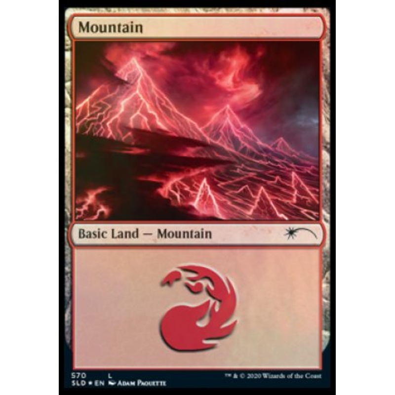 Mountain (Lightning) (570) [Secret Lair Drop Promos]