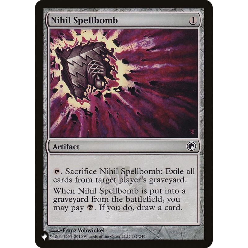 Nihil Spellbomb [The List]