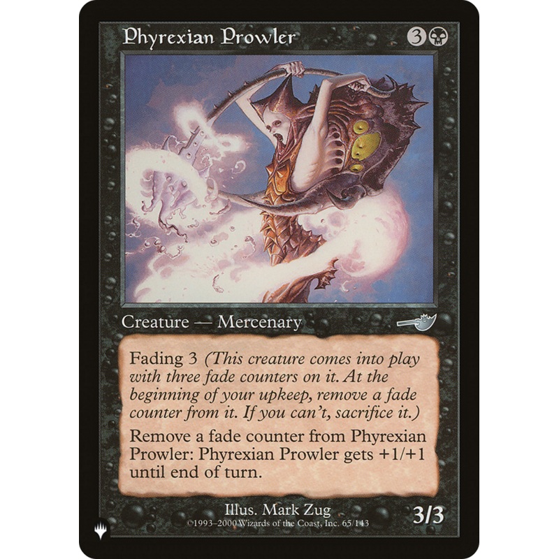 Phyrexian Prowler [The List]