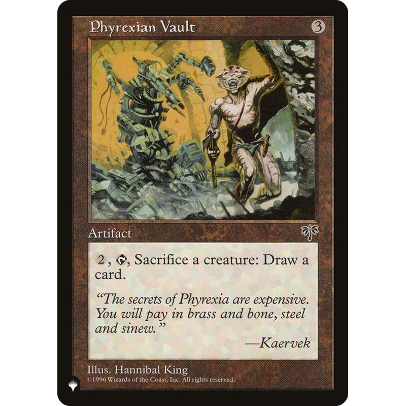 Phyrexian Vault [The List]
