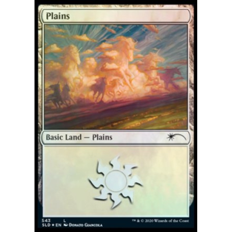 Plains (Unicorns) (543) [Secret Lair Drop Promos]