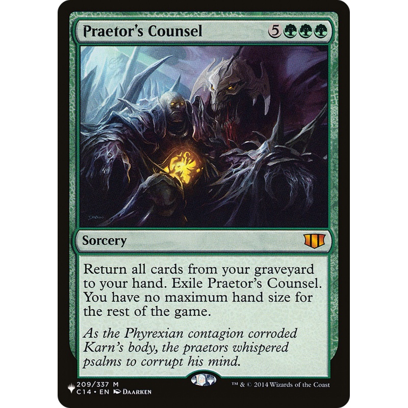 Praetor's Counsel [The List]