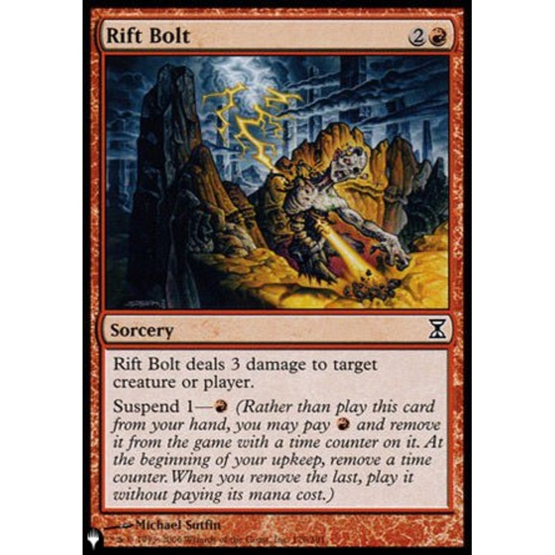 Rift Bolt [The List]