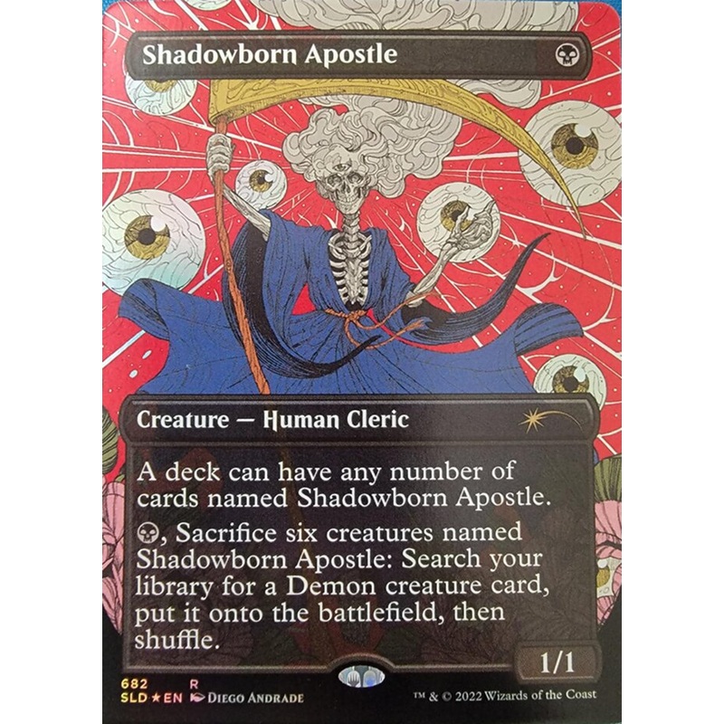 Shadowborn Apostle (Borderless) (682) [Secret Lair Drop Promos]
