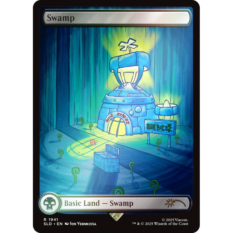 Swamp (1941) (Rainbow Foil) [Secret Lair Drop Series]