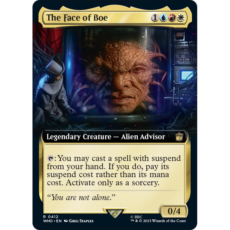 The Face of Boe (Extended Art) [Doctor Who]