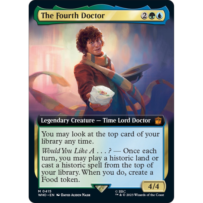 The Fourth Doctor (Extended Art) [Doctor Who]