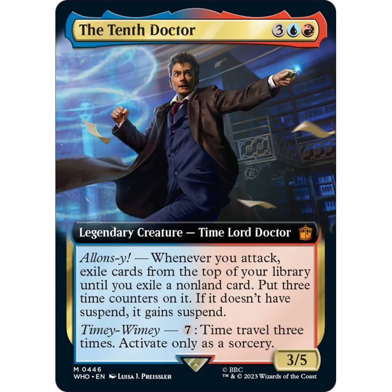 The Tenth Doctor (Extended Art) [Doctor Who]