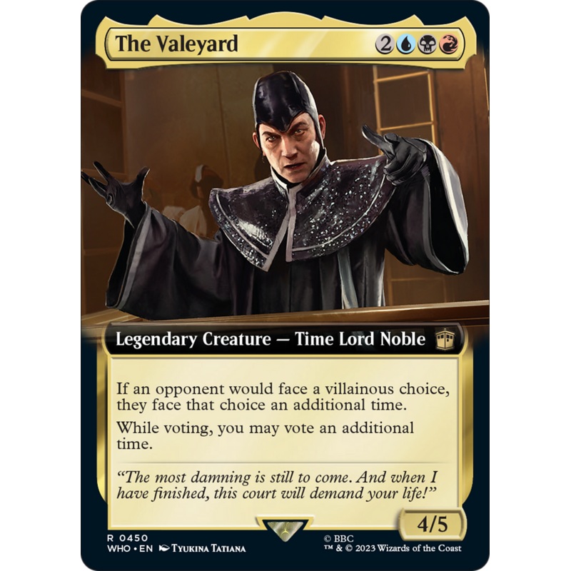 The Valeyard (Extended Art) [Doctor Who]