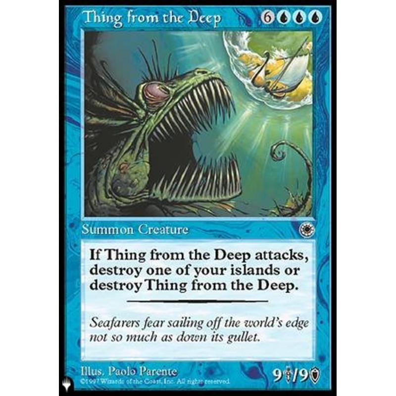 Thing from the Deep [The List]