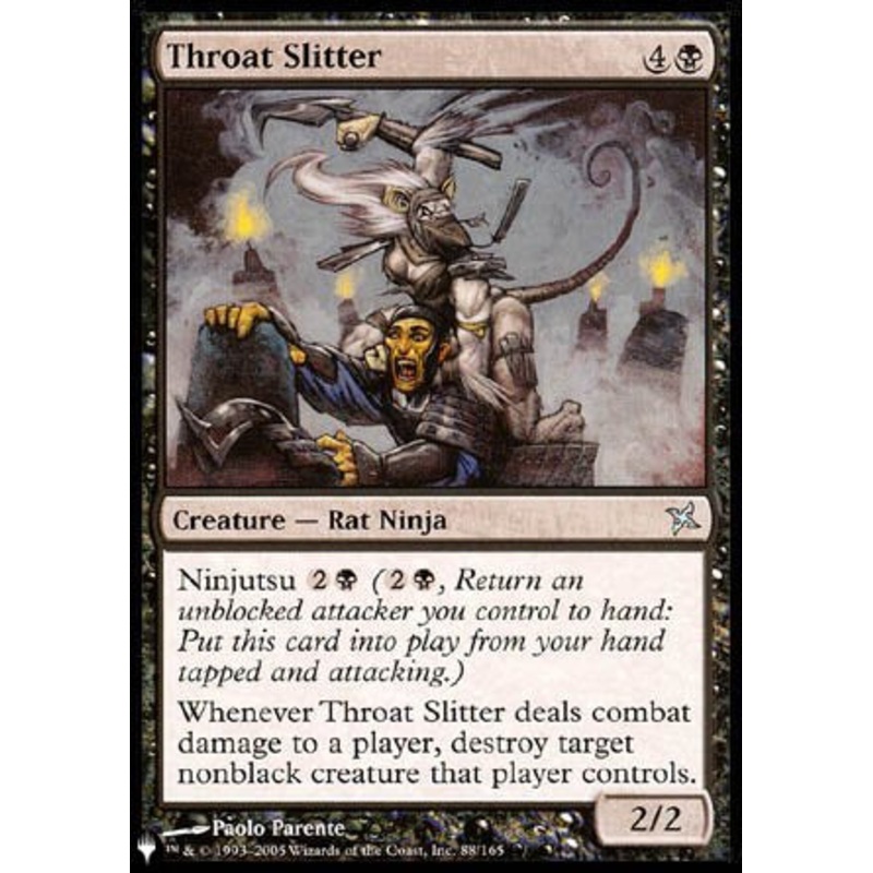 Throat Slitter [The List]
