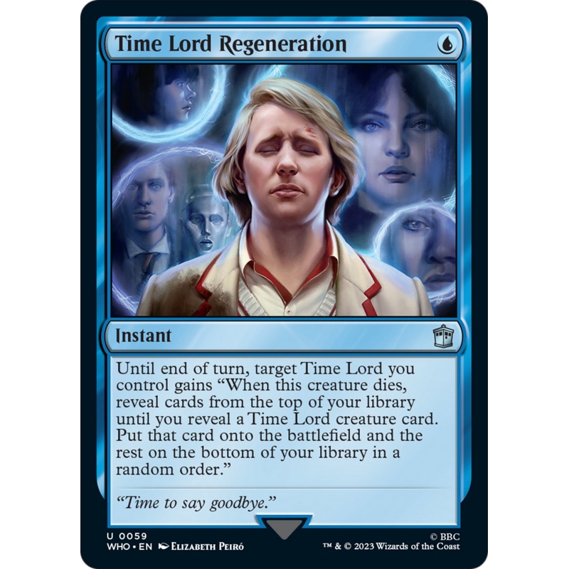 Time Lord Regeneration [Doctor Who]