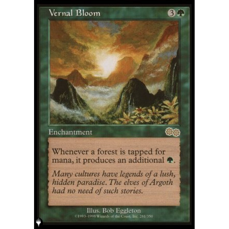 Vernal Bloom [The List]
