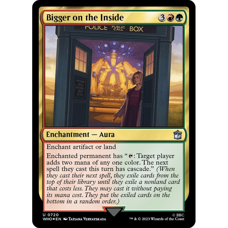 Bigger on the Inside (Surge Foil) [Doctor Who]