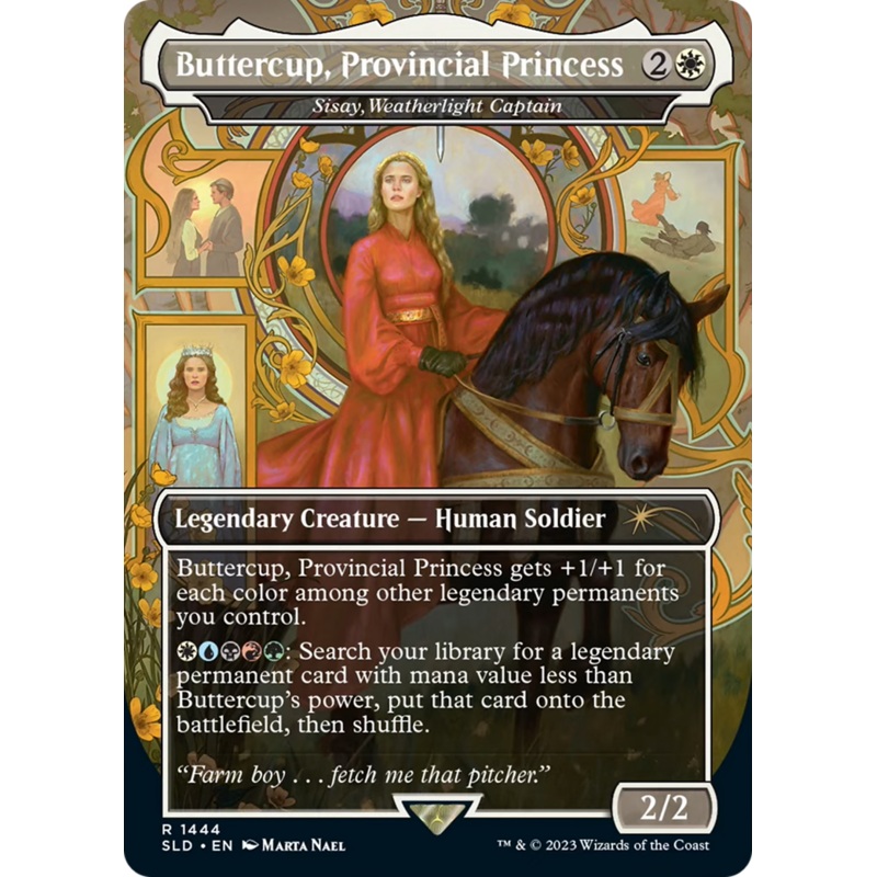 Buttercup, Provincial Princess - Sisay, Weatherlight Captain [Secret Lair Drop Series]
