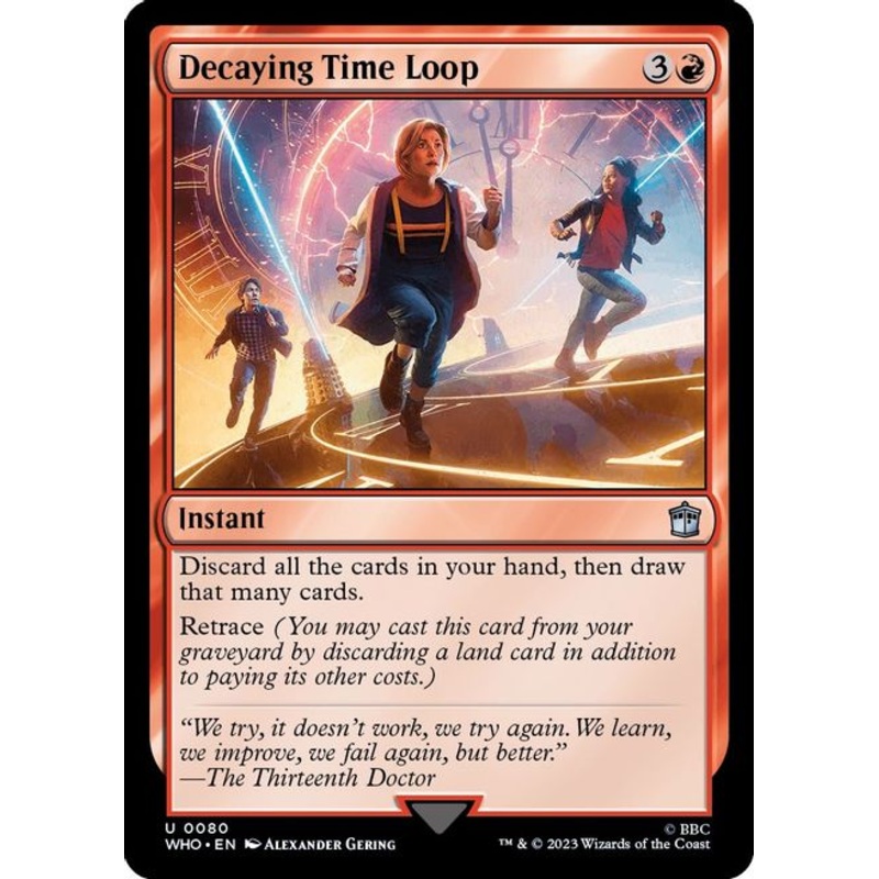 Decaying Time Loop [Doctor Who]