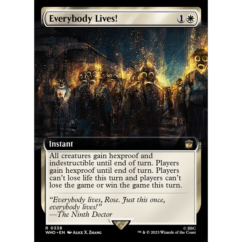 Everybody Lives! (Extended Art) [Doctor Who]