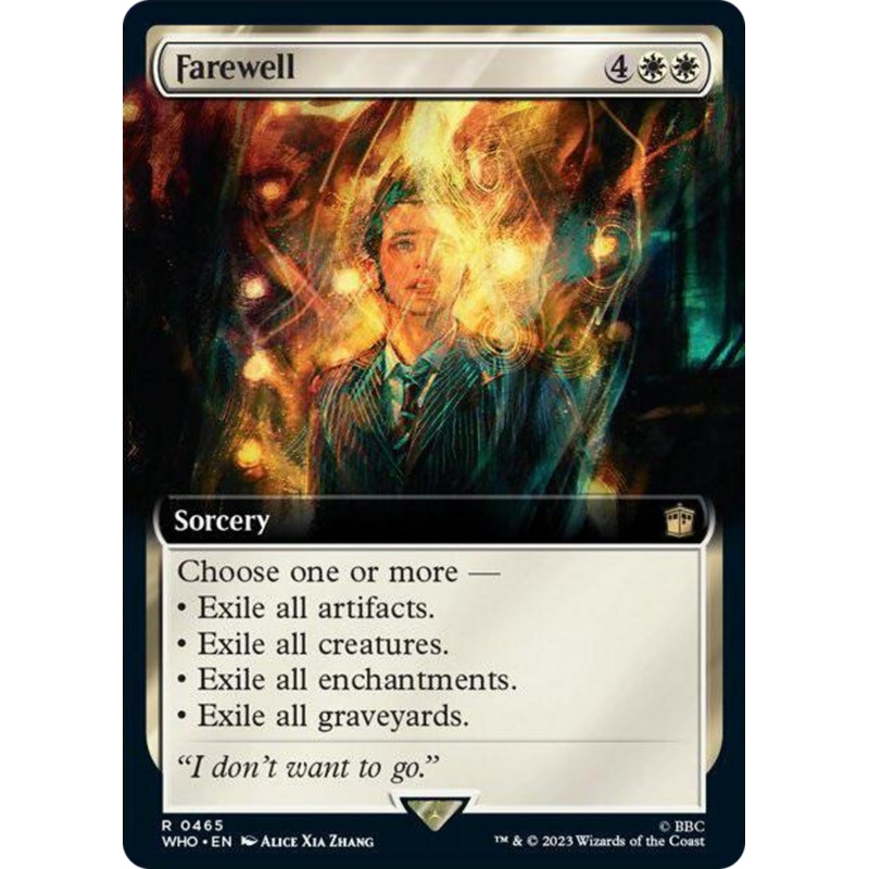 Farewell (Extended Art) [Doctor Who]