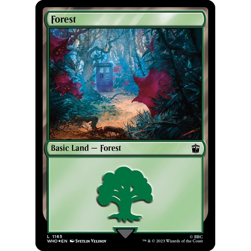 Forest (1165) (Surge Foil) [Doctor Who]