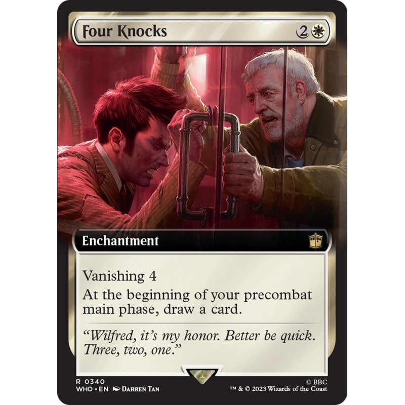 Four Knocks (Extended Art) [Doctor Who]