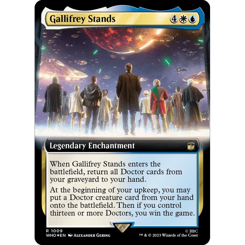 Gallifrey Stands (Extended Art) (Surge Foil) [Doctor Who]