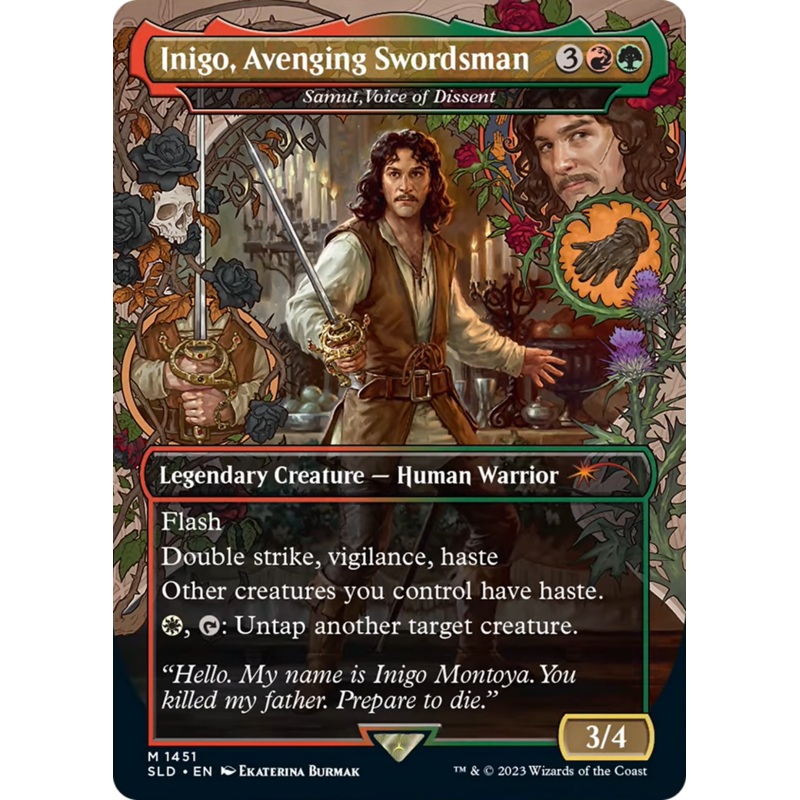 Inigo, Avenging Swordsman - Samut, Voice of Dissent [Secret Lair Drop Series]
