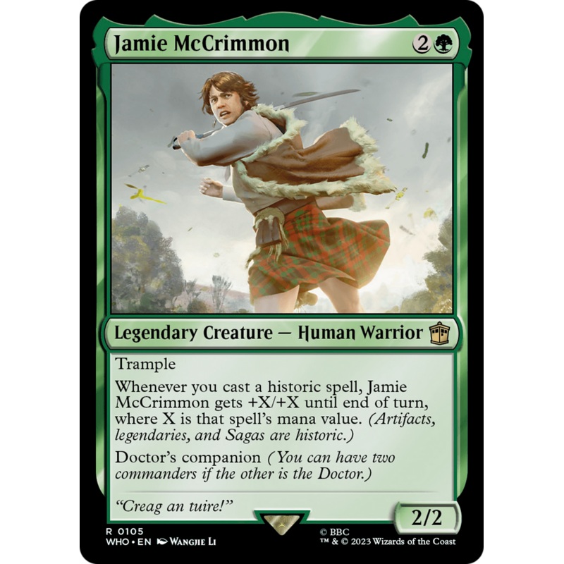 Jamie McCrimmon (Extended Art) [Doctor Who]