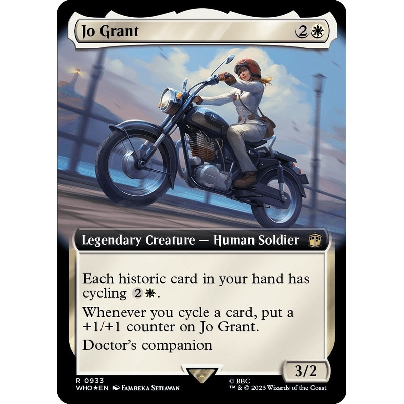 Jo Grant (Extended Art) (Surge Foil) [Doctor Who]