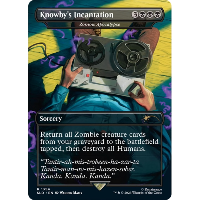 Knowby's Incantation - Zombie Apocalypse [Secret Lair Drop Series]