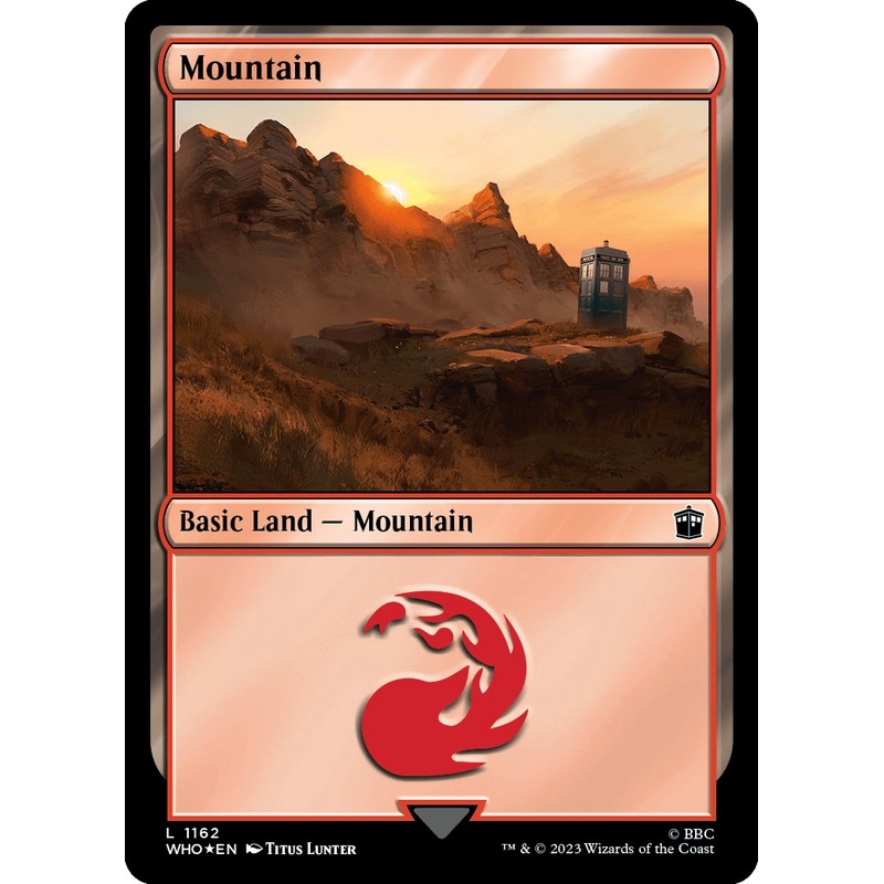 Mountain (1162) (Surge Foil) [Doctor Who]