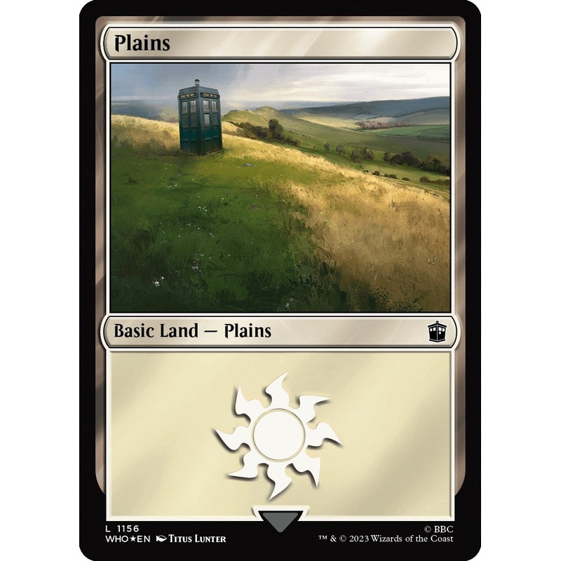 Plains (1156) (Surge Foil) [Doctor Who]