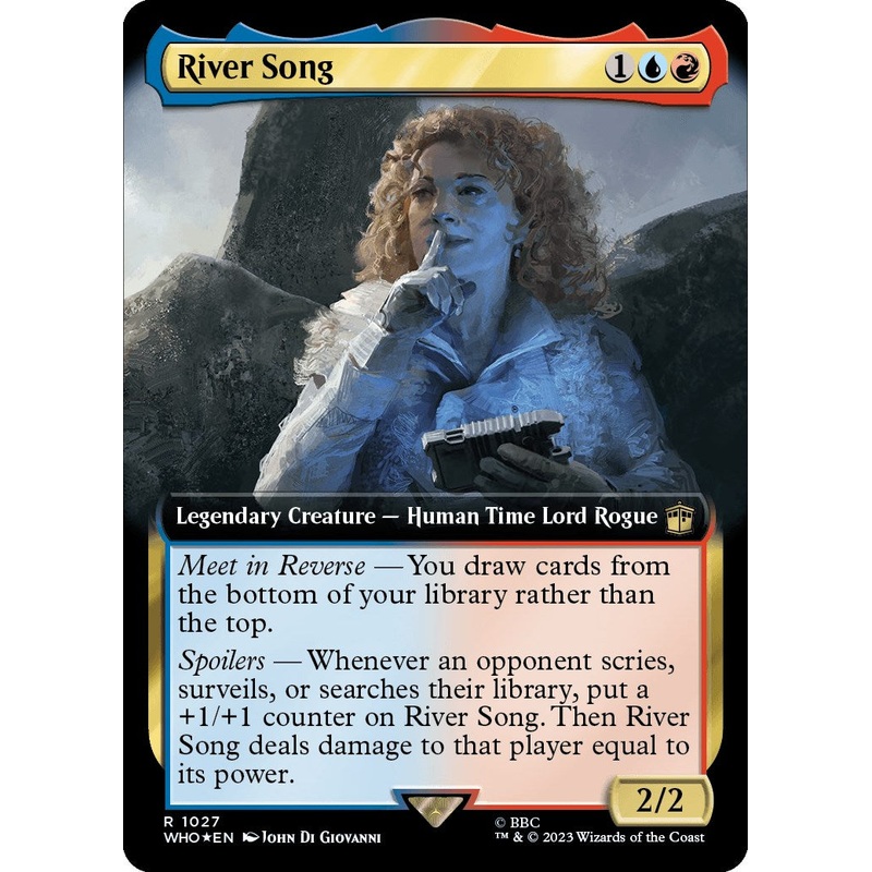 River Song (Extended Art) (Surge Foil) [Doctor Who]