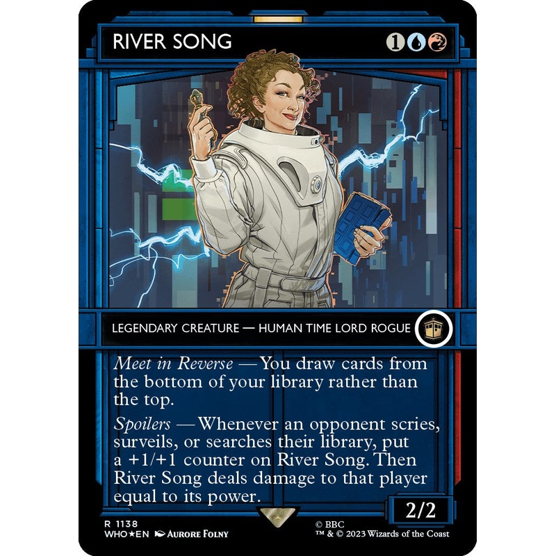 RIVER SONG (Showcase) (Surge Foil) [Doctor Who]