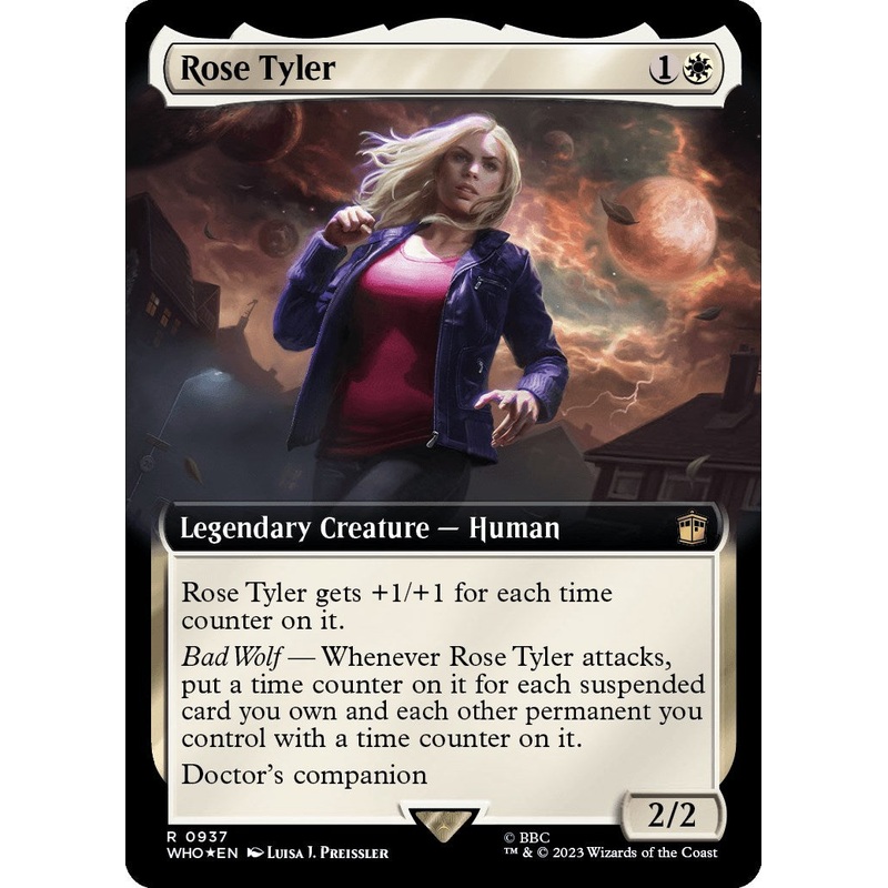 Rose Tyler (Extended Art) (Surge Foil) [Doctor Who]