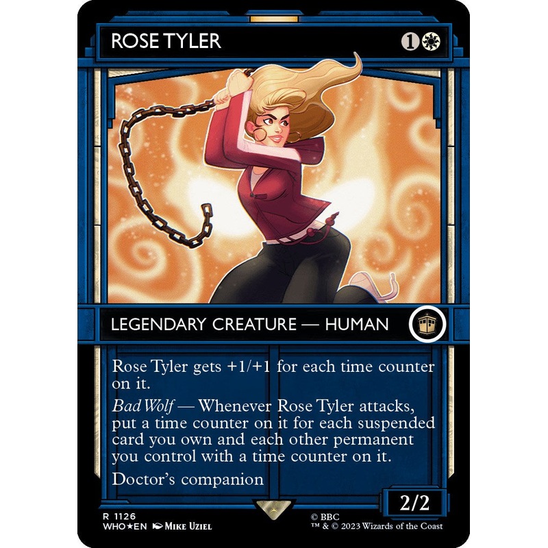 Rose Tyler (Showcase) (Surge Foil) [Doctor Who]