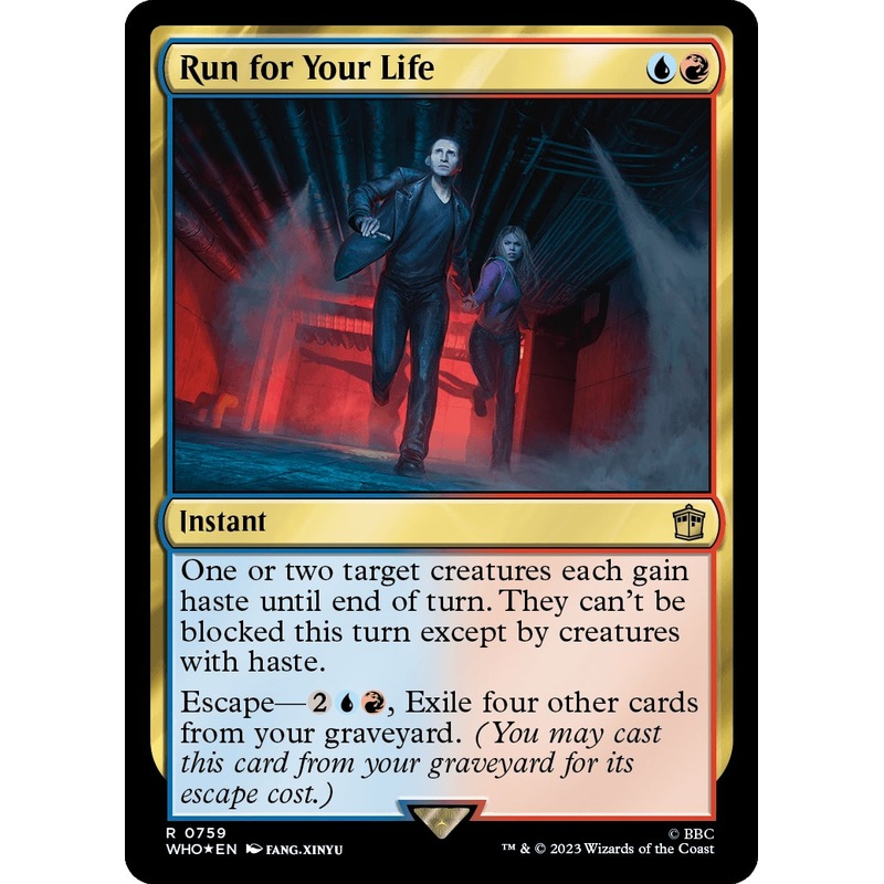 Run for Your Life (Surge Foil) [Doctor Who]