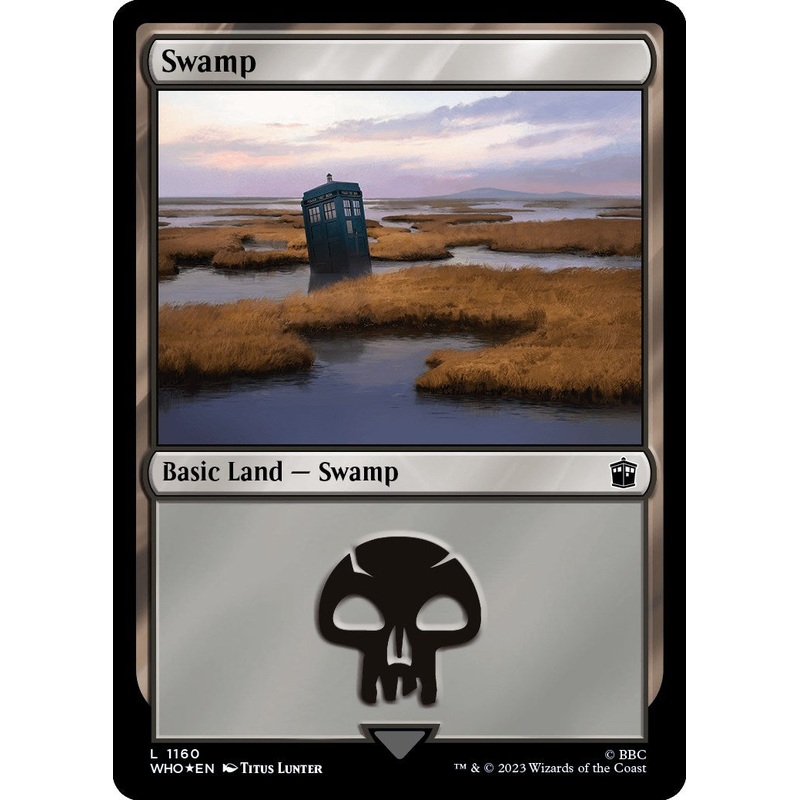 Swamp (1160) (Surge Foil) [Doctor Who]