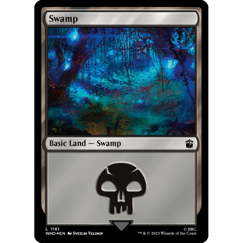 Swamp (1161) (Surge Foil) [Doctor Who]