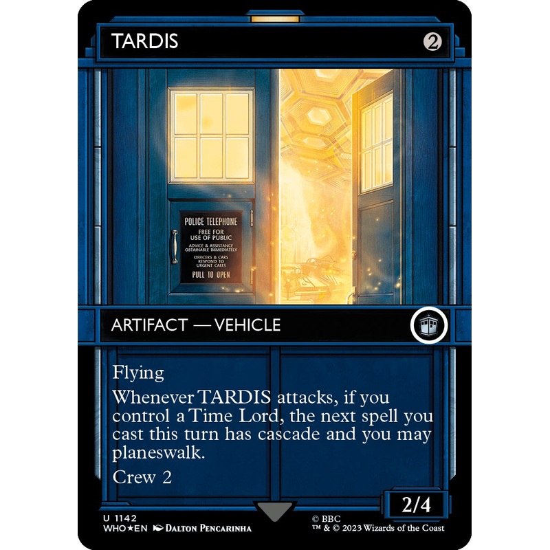 TARDIS (Showcase) (Surge Foil) [Doctor Who]