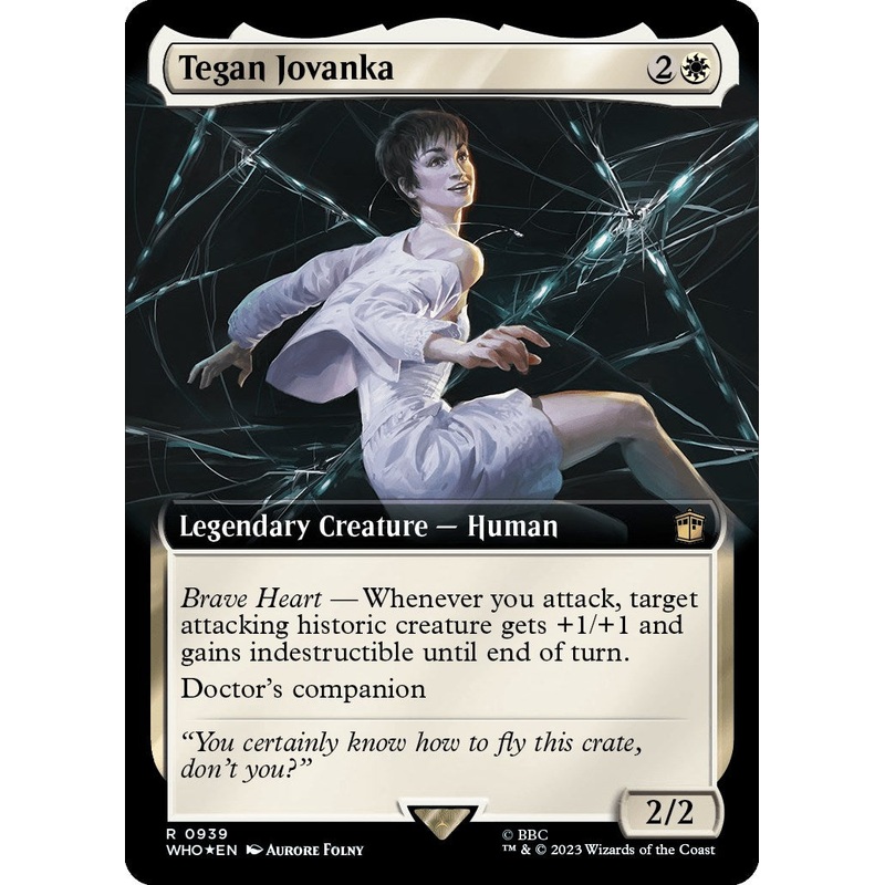 Tegan Jovanka (Extended Art) (Surge Foil) [Doctor Who]