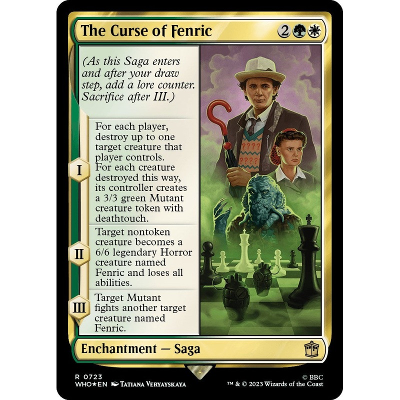 The Curse of Fenric (Surge Foil) [Doctor Who]
