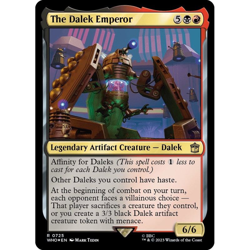 The Dalek Emperor (Surge Foil) [Doctor Who]