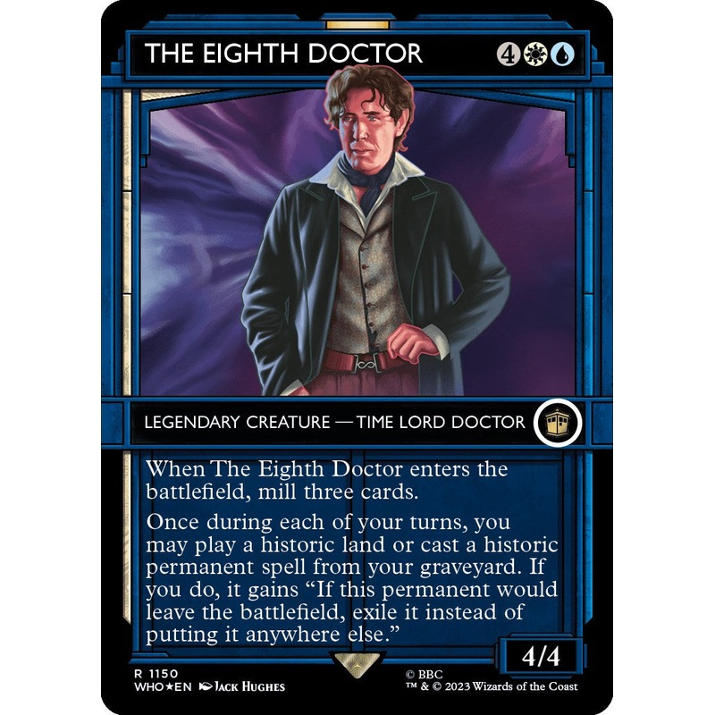 The Eighth Doctor (Showcase) (Surge Foil) [Doctor Who]