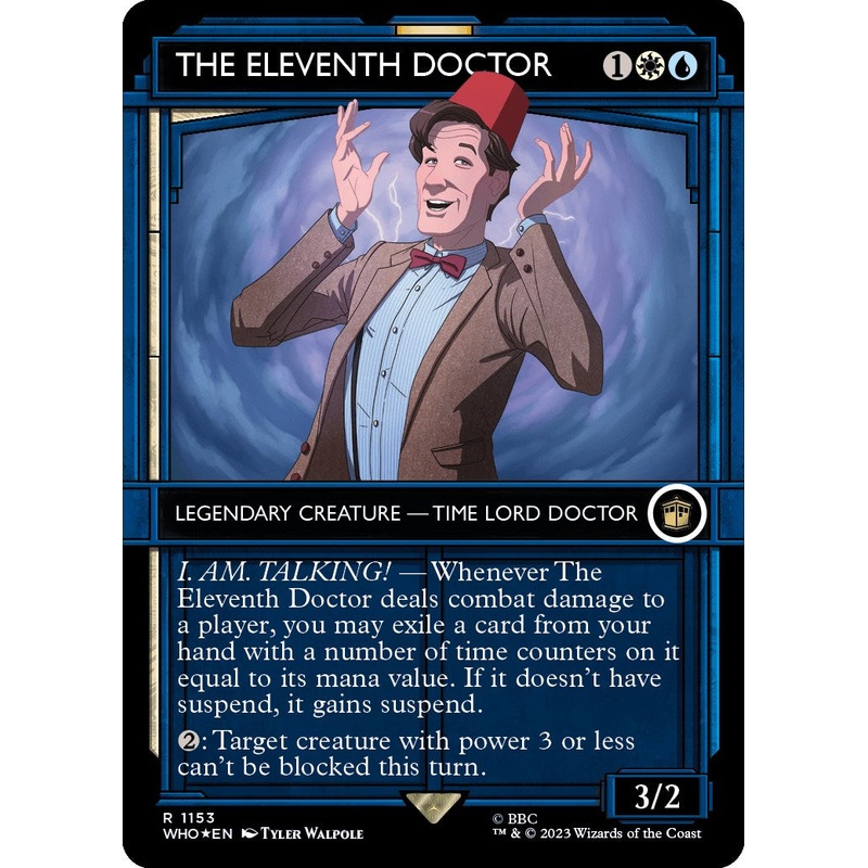 The Eleventh Doctor (Showcase) (Surge Foil) [Doctor Who]