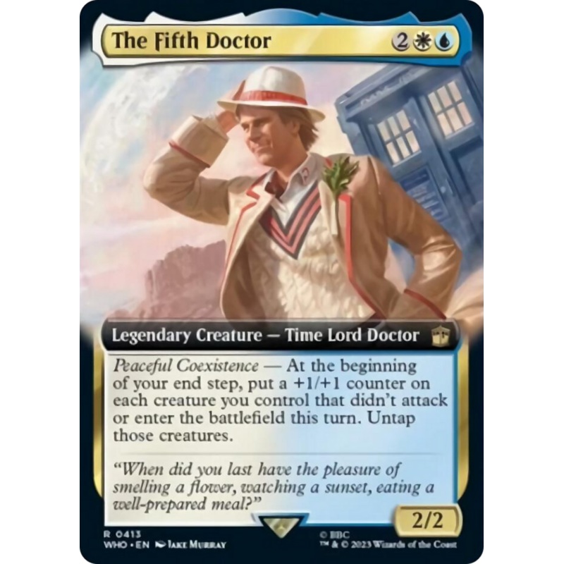 The Fifth Doctor (Extended Art) [Doctor Who]