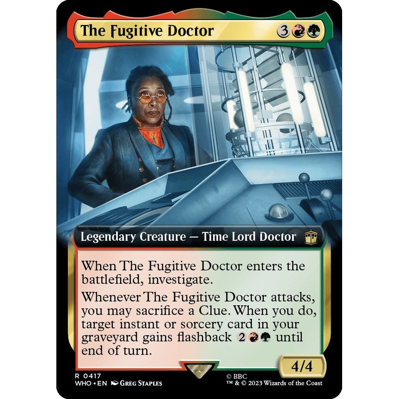 The Fugitive Doctor (Extended Art) [Doctor Who]
