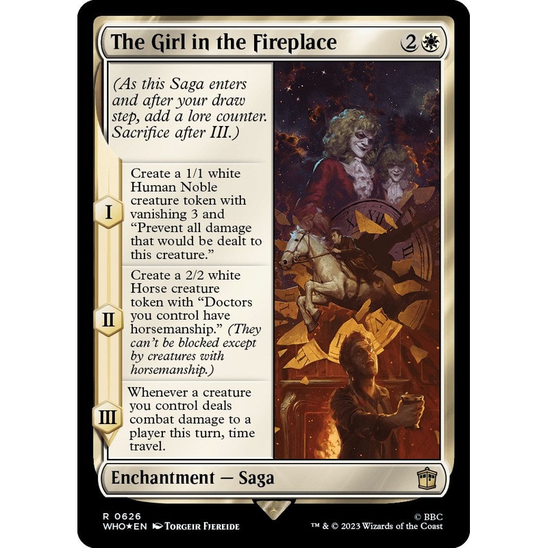 The Girl in the Fireplace (Surge Foil) [Doctor Who]